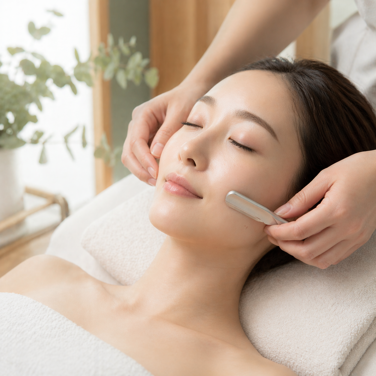 もち肌シェービングの施術イメージ